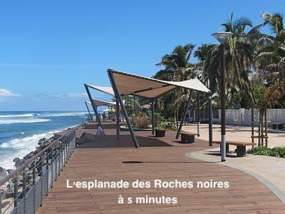 Prana Lodge Saint Gilles Les Bains 800 M De La Plage エクステリア 写真